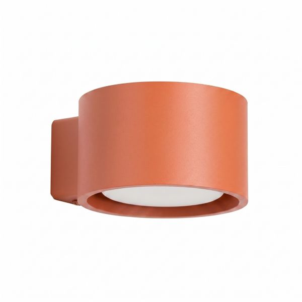 Appliques murales Aluminium Ocre Rouge Gx53 1 MODO