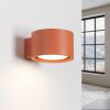 Appliques murales Aluminium Ocre Rouge Gx53 1 MODO