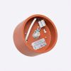 Plafonniers Aluminium Ocre Rouge Gx53 1 MODO
