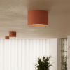 Plafonniers Aluminium Ocre Rouge Gx53 2 MODO