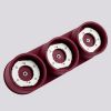 Plafonniers Aluminium Bordeaux Gx53 3 MODO