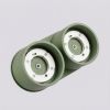 Plafonniers Aluminium Vert Olive Gx53 2 MODO
