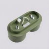 Plafonniers Aluminium Vert Olive Gx53 2 MODO
