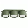 Plafonniers Aluminium Vert Olive Gx53 3 MODO