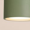 Plafonniers Aluminium Vert Olive Gx53 3 MODO