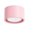 Plafonniers Aluminium Rose Gx53 1 MODO