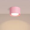 Plafonniers Aluminium Rose Gx53 1 MODO