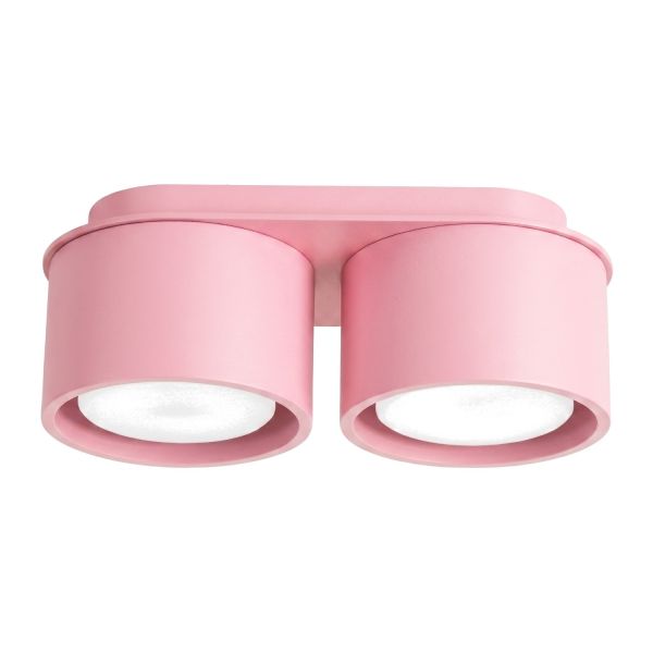 Plafonniers Aluminium Rose Gx53 2 MODO
