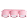 Plafonniers Aluminium Rose Gx53 3 MODO