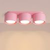 Plafonniers Aluminium Rose Gx53 3 MODO