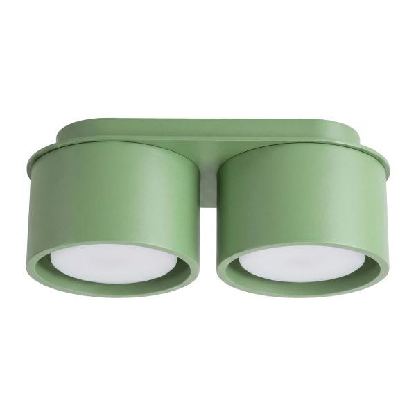 Plafonniers Aluminium Sauge Gx53 2 MODO