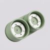 Plafonniers Aluminium Sauge Gx53 2 MODO