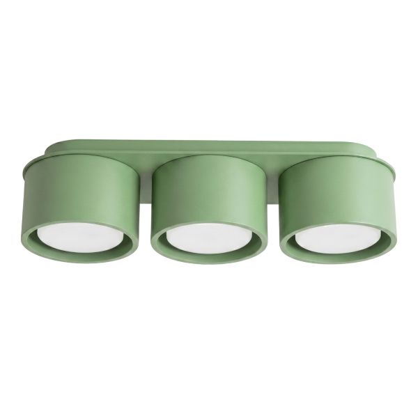 Plafonniers Aluminium Sauge Gx53 3 MODO