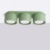 Plafonniers Aluminium Sauge Gx53 3 MODO