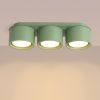Plafonniers Aluminium Sauge Gx53 3 MODO
