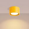 Plafonniers Aluminium Jaune Gx53 1 MODO