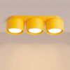 Plafonniers Aluminium Jaune Gx53 3 MODO