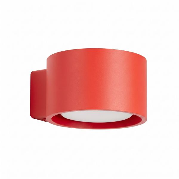 Appliques murales Aluminium Rouge Gx53 1 MODO