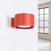 Appliques murales Aluminium Rouge Gx53 1 MODO
