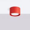 Plafonniers Aluminium Rouge Gx53 1 MODO