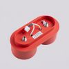 Plafonniers Aluminium Rouge Gx53 2 MODO