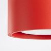 Plafonniers Aluminium Rouge Gx53 3 MODO
