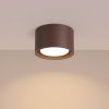 Plafonniers Aluminium Marron Gx53 1 MODO