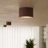 Plafonniers Aluminium Marron Gx53 2 MODO