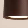 Plafonniers Aluminium Marron Gx53 3 MODO