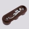 Plafonniers Aluminium Marron Gx53 3 MODO