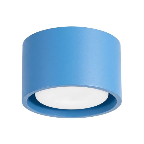 Plafonniers Aluminium Bleu Gx53 1 MODO