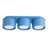 Plafonniers Aluminium Bleu Gx53 3 MODO