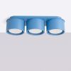 Plafonniers Aluminium Bleu Gx53 3 MODO