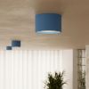 Plafonniers Aluminium Bleu Gx53 3 MODO