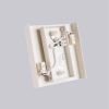 Appliques murales Acier Beige G9 2 VANTA