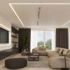 Appliques murales Acier Taupe GU10 1 RING