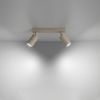 Plafonniers Acier Taupe GU10 2 RING