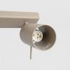 Plafonniers Acier Taupe GU10 2 RING