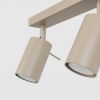 Plafonniers Acier Taupe GU10 2 RING