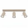 Plafonniers Acier Taupe GU10 3 RING