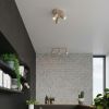 Plafonniers Acier Taupe GU10 3 RING
