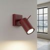 Appliques murales Acier Bordeaux GU10 1 RING