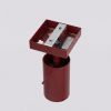 Appliques murales Acier Bordeaux GU10 1 RING
