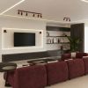 Appliques murales Acier Bordeaux GU10 1 RING