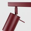 Plafonniers Acier Bordeaux GU10 2 RING