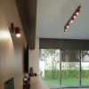 Plafonniers Acier Bordeaux GU10 2 RING