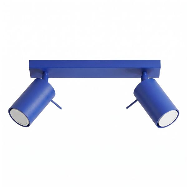 Plafonniers Acier Outremer GU10 2 RING