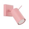 Appliques murales Acier Rose GU10 1 RING