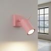 Appliques murales Acier Rose GU10 1 RING