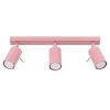 Plafonniers Acier Rose GU10 3 RING